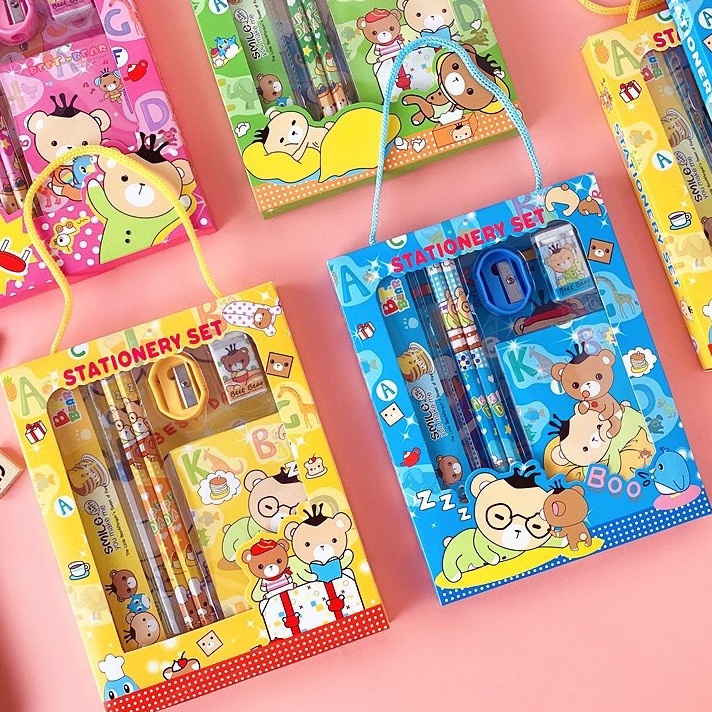 

➚➹✲ KOMPLIT BIG SET STATIONERY PENSIL ALAT TULIS