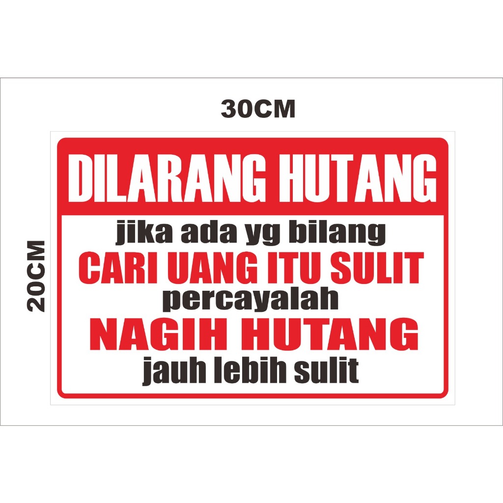 

STIKER KATA-KATA TERMURAH DAN TERLARIS