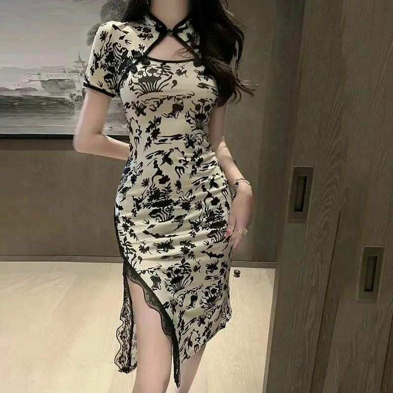 Terbaru Desain Dress Wanita Lengan Panjang / Lengan Pendek Dress