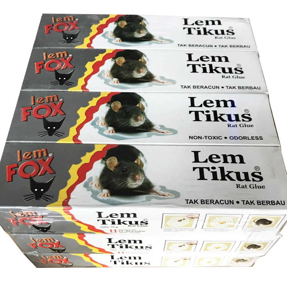 

☍✭✽ Lem Tikus Fox 75 gr