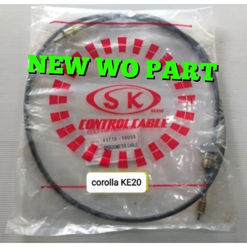 kabel speedometer kilometer Toyota Corolla KE20 tahun 1973-1974 asli SK