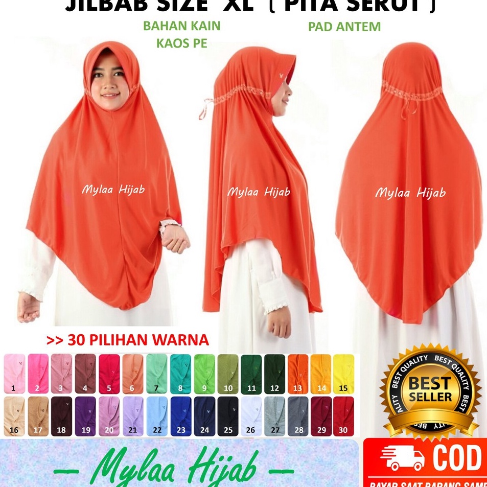 JILBAB INSTAN BERGO kerudung hijab DEWASA size XL bahan kaos anak sekolah sprti rabani rabbani PKS O