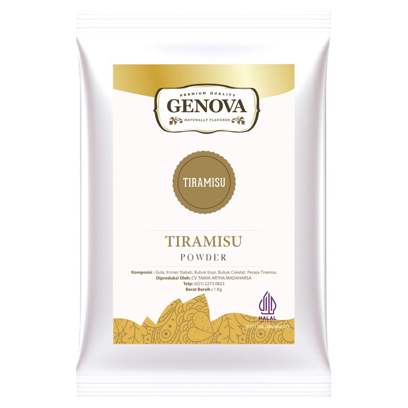 

GENOVA Tiramisu Powder - 1000gr