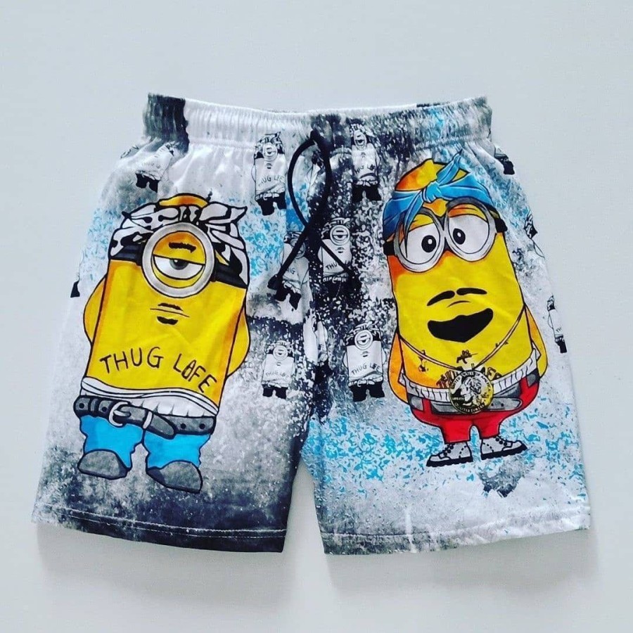 daster wanita bahan kaos-baju tidur batik abstrak-baju santai wanita - Boxer Random