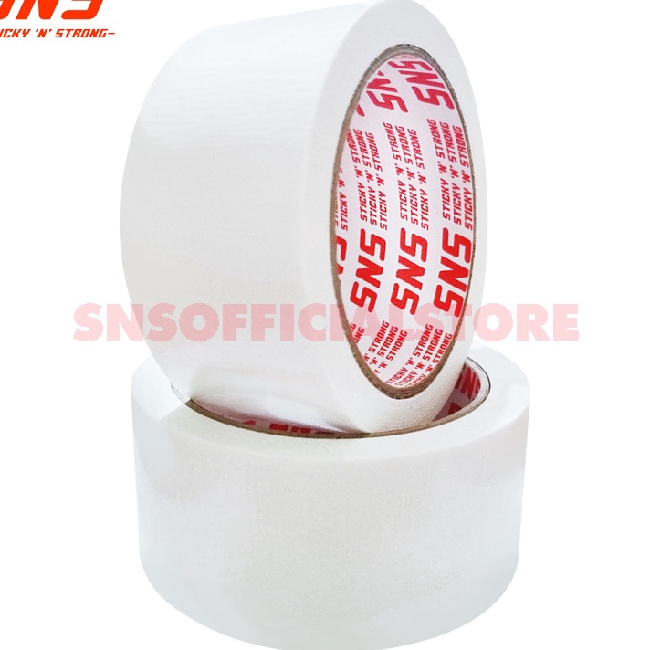 

➧✾ LAKBAN KAIN PUTIH CLOTH TAPE PUTIH 2 INCH X 12 METER SNS STICKY N STRONG