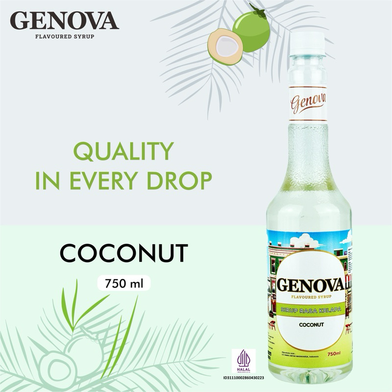 

Genova Coconut Syrup - 750ml