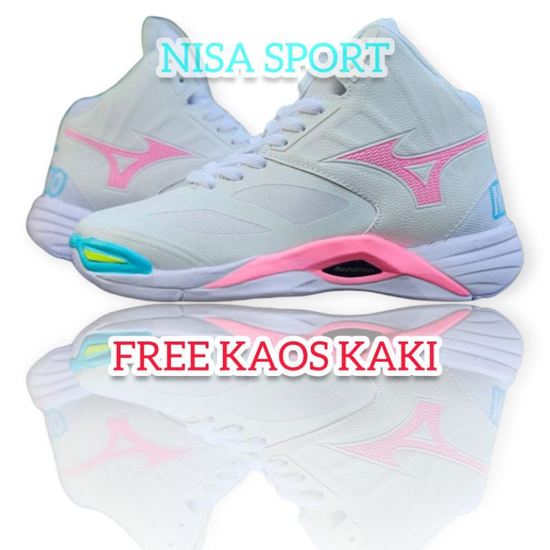Sepatu Voli Mizuno Wave Momentum 2 Wanita sepatu Volly Momentum 2 Cewek Sepatu Olahraga Volleyball M