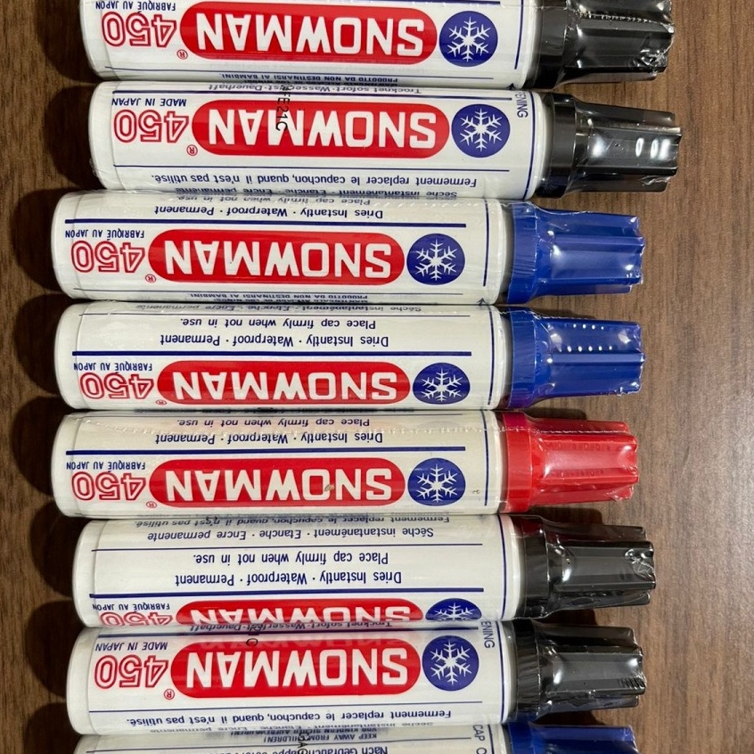 

➢☋★✭ SPIDOL JUMBO SNOWMAN PERMANENT 450 /PCS