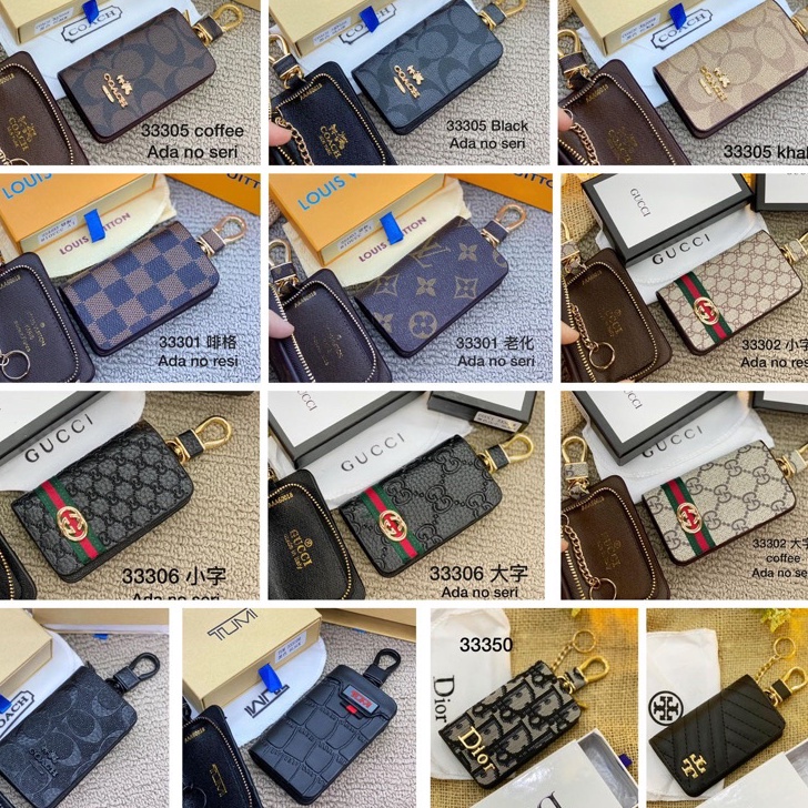 Murah Gatungan kunci mobil / dompet gantungan / dompet stnk import ➾❈❁