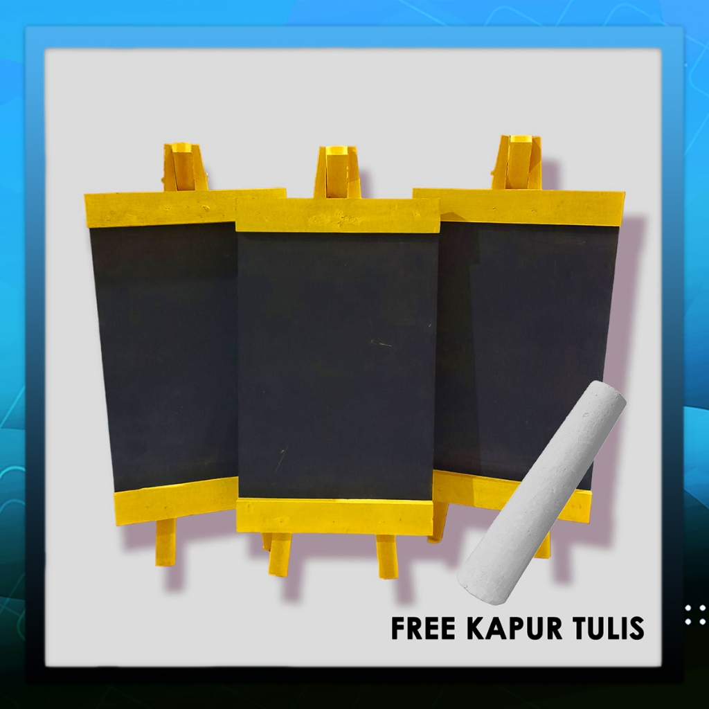 Papan Tulis Kapur Mini / Papan Tulis Kapur / Papan Tulis dan Standing / Papan Tulis Serbaguna