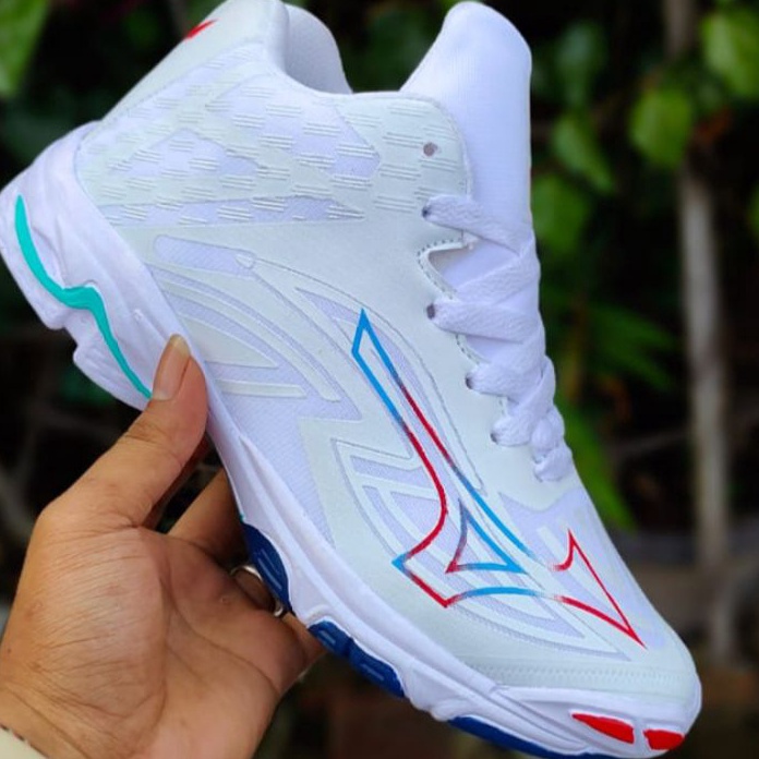 ✴Ready Stock✴ Sepatu Volly mizuno wanita size 36 37 38 sepatu mizuno wlz 7 mid Sepatu volly
