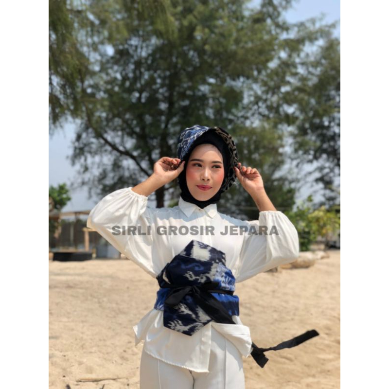 bucket hat tenun/ pola bucket hat/ bucket hat murah/ bucket hat etnik/ topi tenun/ topi etnik/ pola 