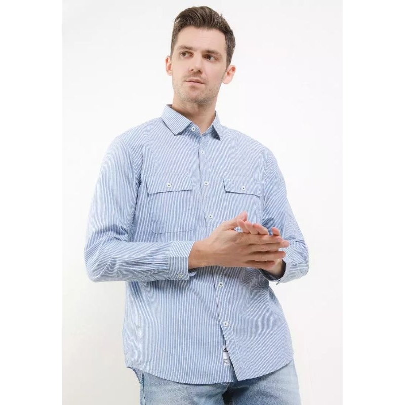 KLL425 KEMEJA LOIS ORIGINAL PRIA LENGAN PANJANG TERBARU