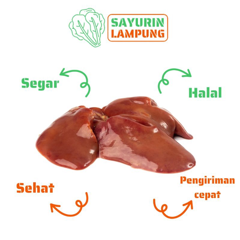 

hati ayam broiler bersih 5pcs - SAYURin LAMPUNG