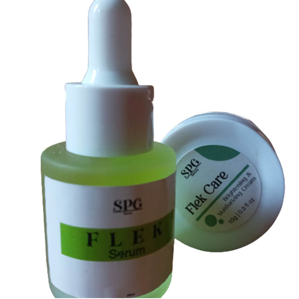 PAKET Glowing 2in 1 SPG Flek 20ml Penghilang Flek Krim Penghilang Flek Membandel Flek