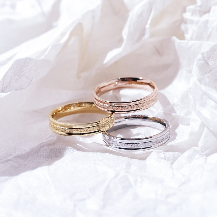 SUPER DEAL THIQLA - Cincin Mirip Emas Asli RANA - Cincin Oura Untuk Cincin Kawin Lamaran Wanita