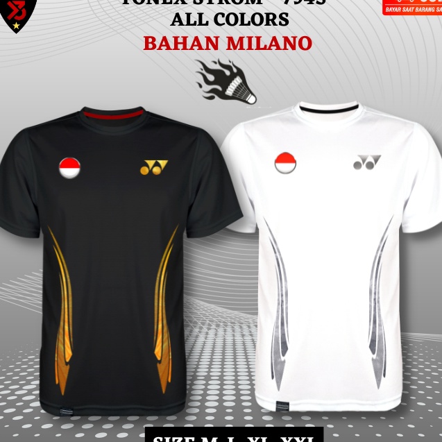 *Terbaik* [ YN STROM ] KAOS BADMINTON VICTOR ORIGINAL GOLD SERIES PREMIUM/BAJU BADMINTON VICTOR TERB