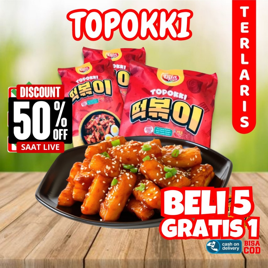 

RABBOKI HALAL / TOPPOKI HALAL / MAKANAN KOREA SPICY
