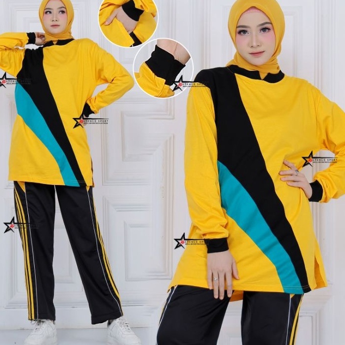 *Termurah* Setelan baju Olahraga Muslimah // setelan olahraga muslimah