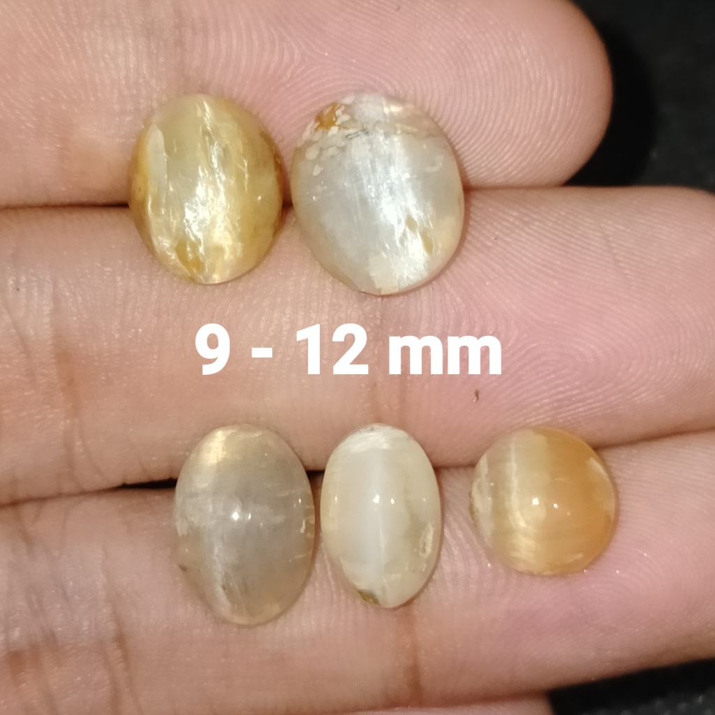 BATU OPAL CAT EYE PUTIH MATA KUCING ASLI NATURAL cek batu lainnya ada ruby wulung bacan akik zamrud 