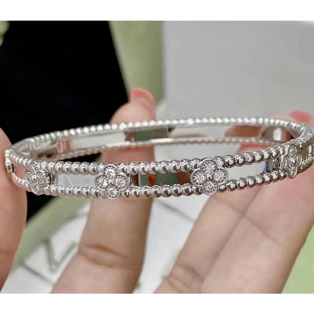 [17K Emas asli/2.31gr  emas dijual lagi ] V-a-n C-l-e-e-f Toko Flagship Resmi Perlee Seri Kuning au7