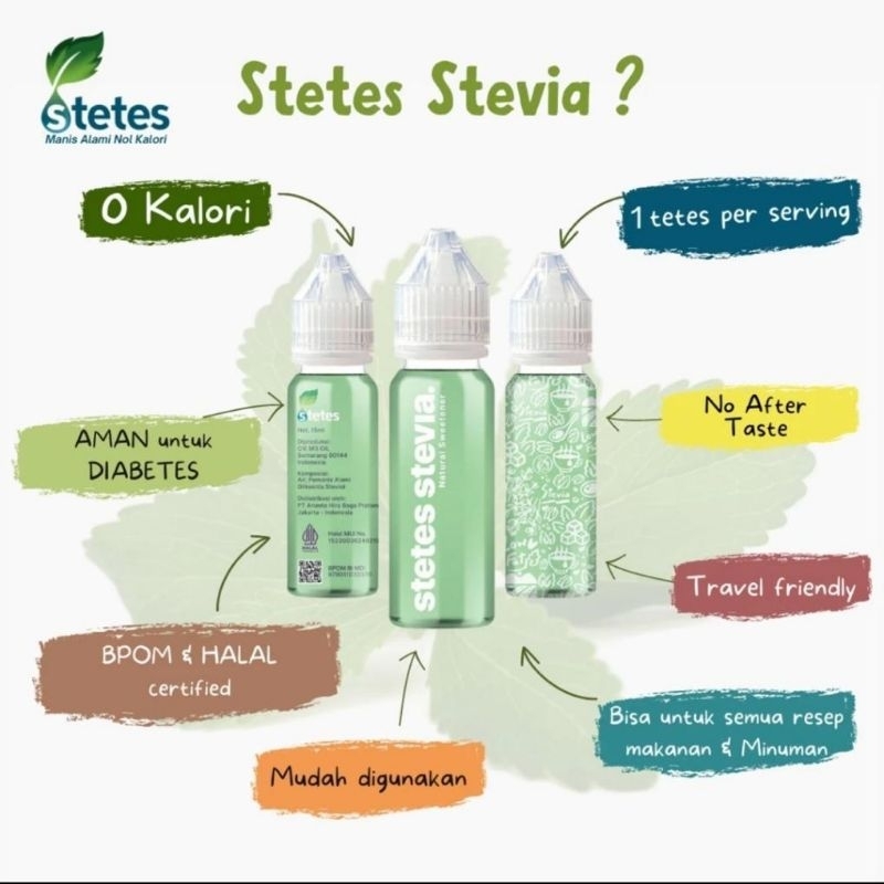 

Stetes Stevia| 0% Kalori 5ml