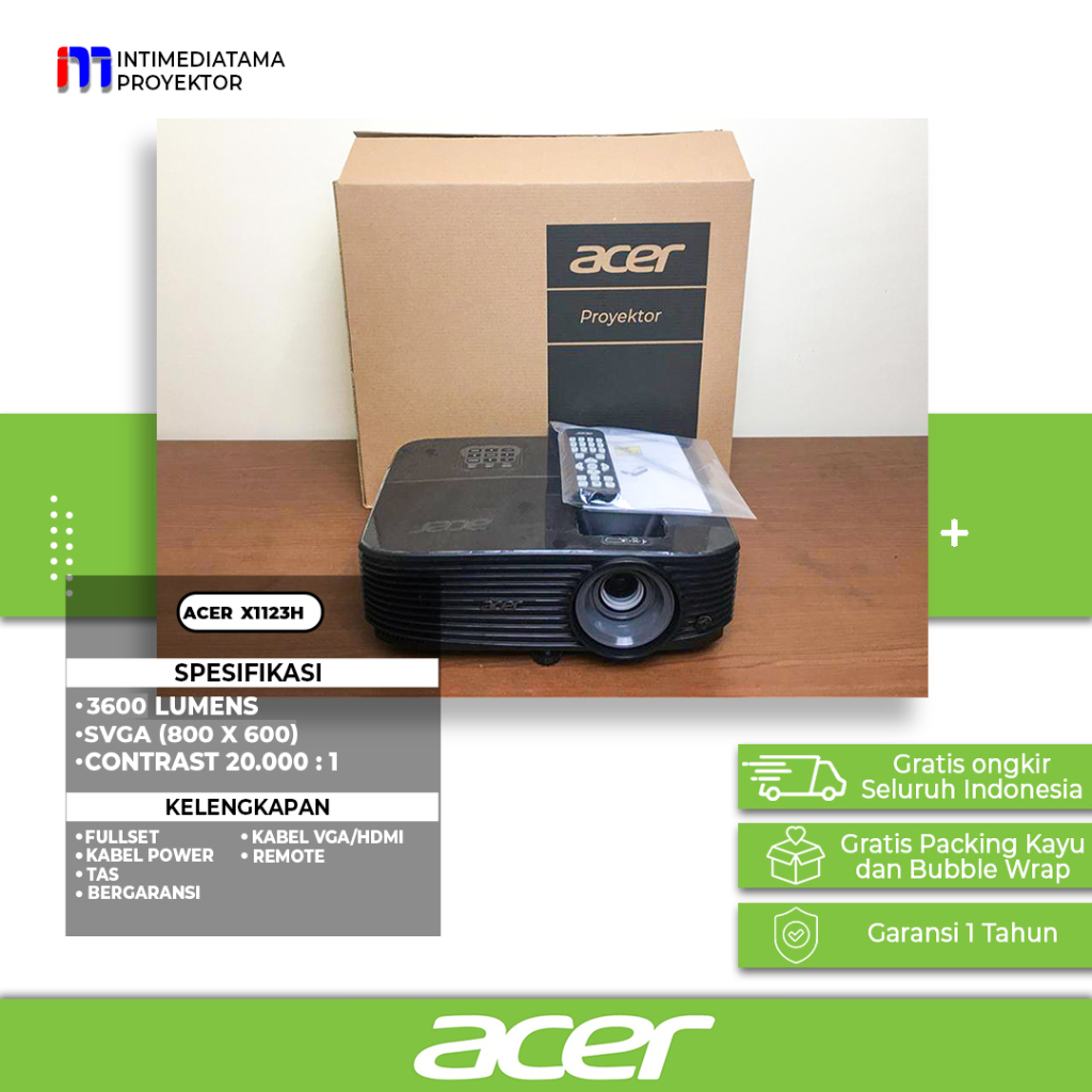 Proyektor Acer  X1123H