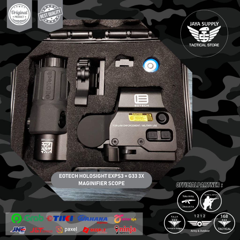 EOTECH Holosight EXPS3 + G33 3x Maginifier Scope