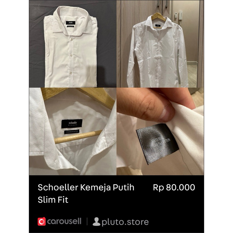 Schoeller Kemeja Putih