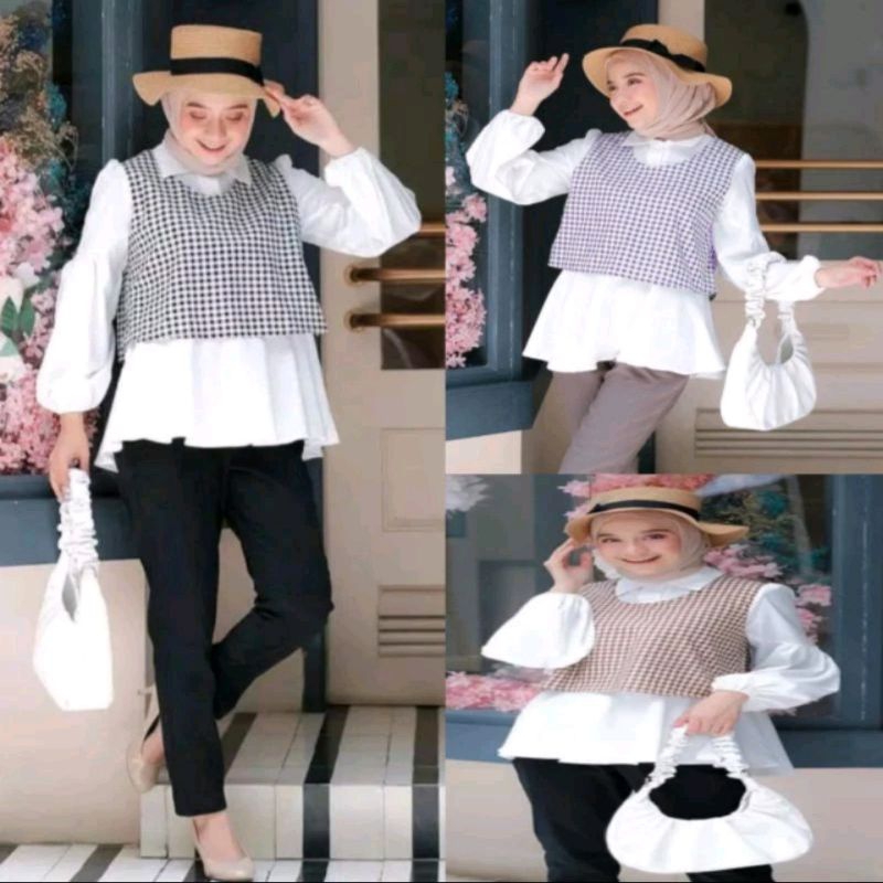 Atasan Blouse Wanita Yuzu