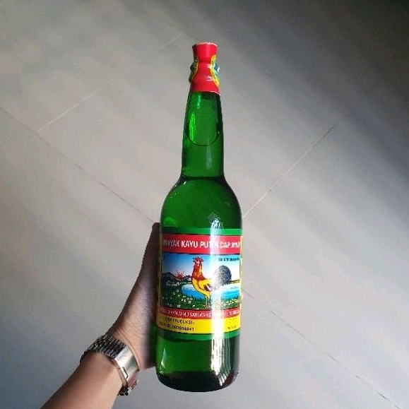 MKP Minyak kayu putih Cap Ayam MEDAN minyak kayu putih ayam botol kaca 620ml