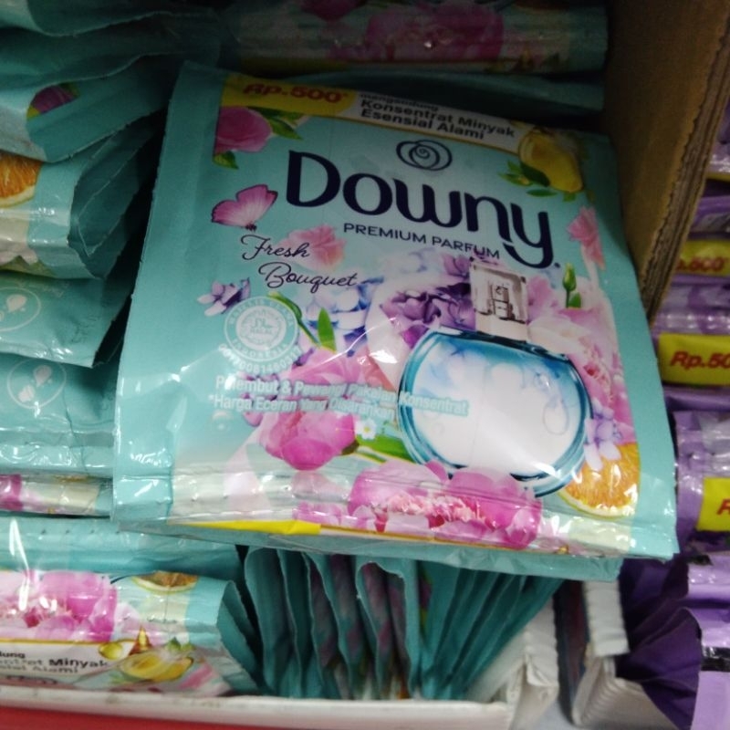 DOWNY 500,10ml ×12 sachet/ downy pelembut &pewangi pakaian