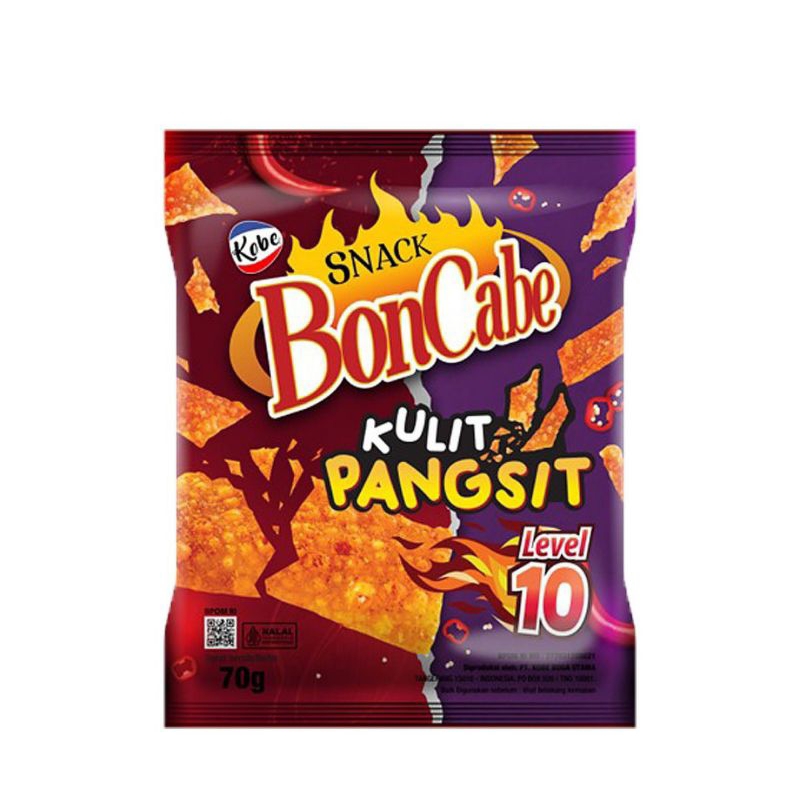 

Boncabe Snack kulit Pangsit level 10 70 g