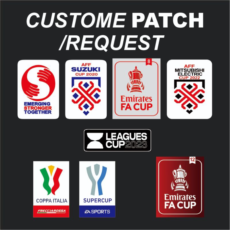 custome patch / logo jersey sablon request