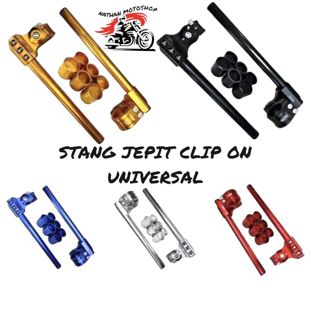 STANG ROBOT STANG CLIP ON STANG JEPIT CLIP ON VIXION FU STANG JEPIT CLIP ON ROBOT UNIVERSAL UNTUK SE