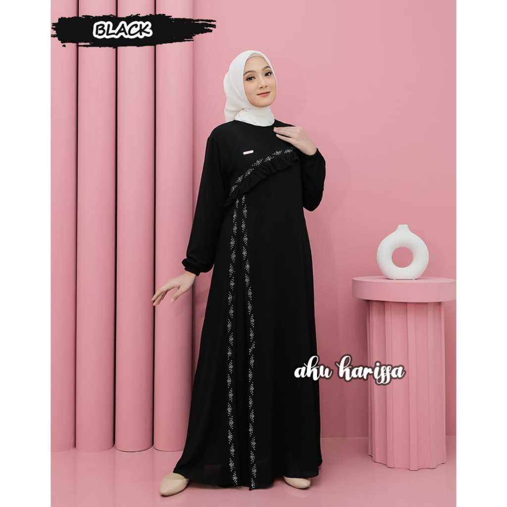 Dress Aku Karissa /Gamis set/Gamis motif/Montana/Armani Silk/Silvana Aku Karissa