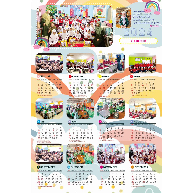 

kalender 2024 / souvenir / kalender TK