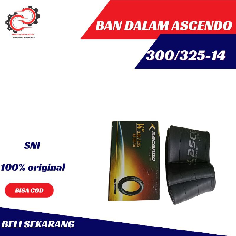 BAN DALAM ASCENDO 300/325- 14 RING 14