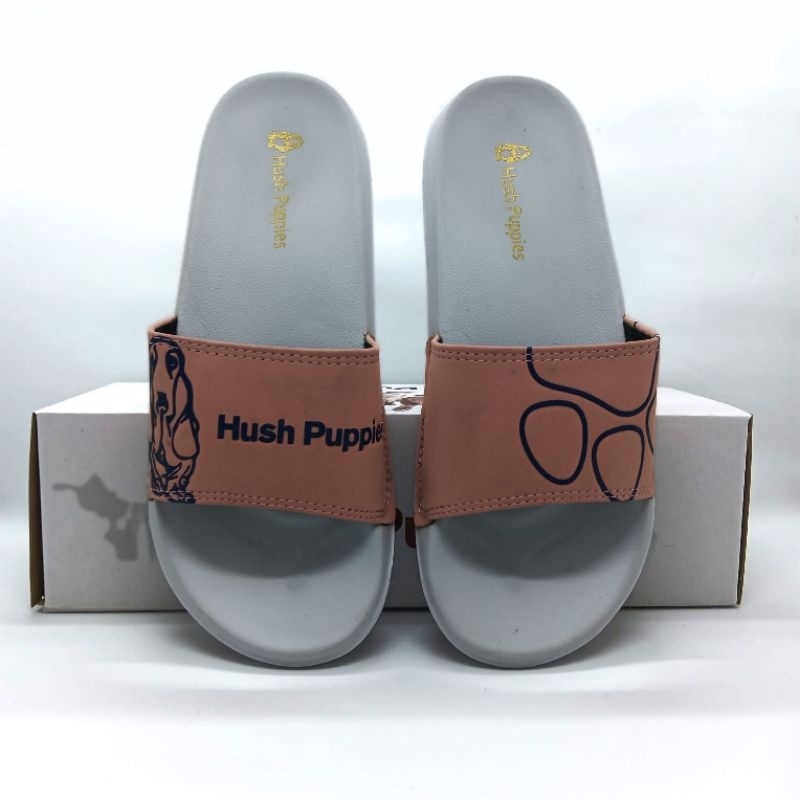 Hush Puppies Original Sandal Selop Pria Wanita Dewasa Slippers Slide Kekinian Size 36-40