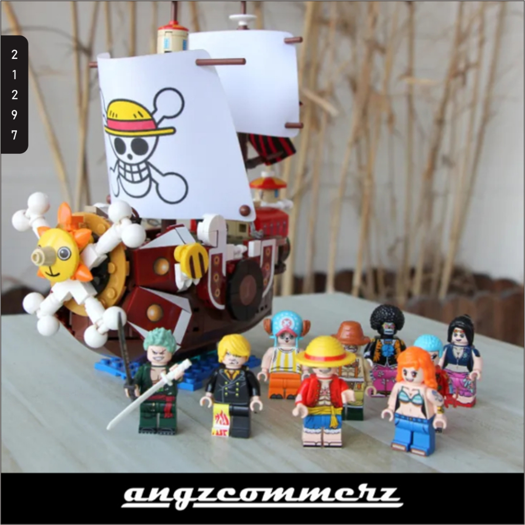Mainan Puzzle One Piece Ship Mainan Brick Building Block SY6299 Set SY