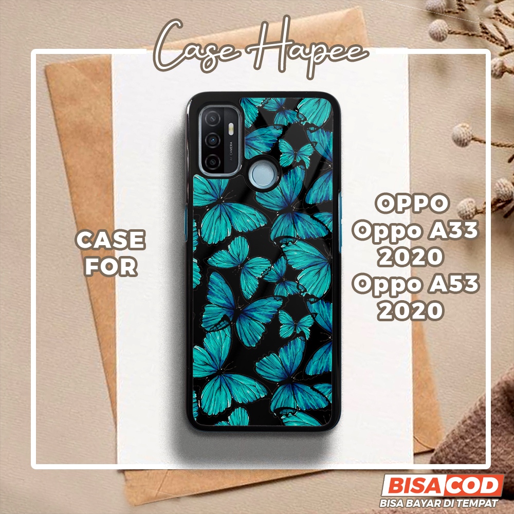 Case Oppo A33 2020 A53 2020 Casing Oppo A33 2020 A53 2020 [BTFY] Casehapee Case Glossy Case Aestheti