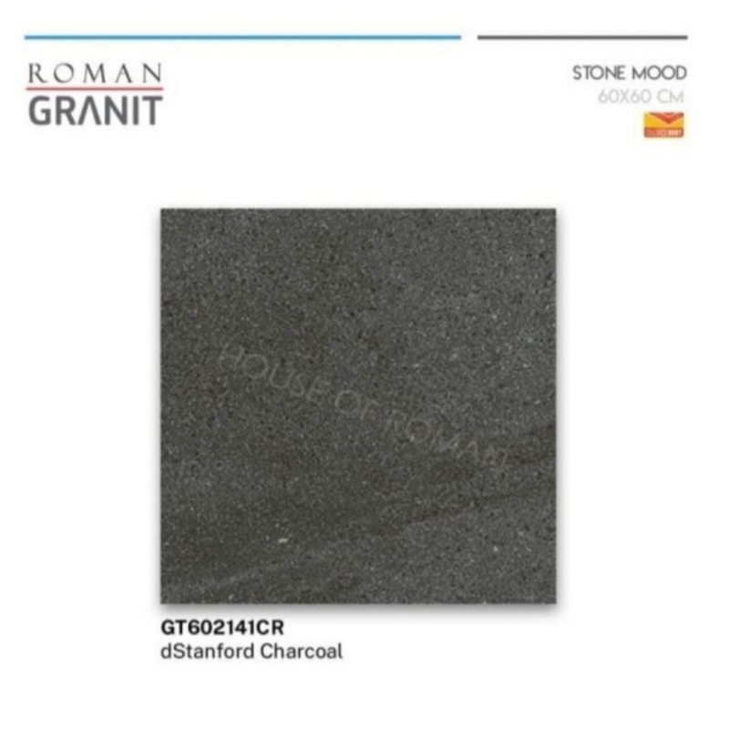 Roman Granit GT602141CR dStanford Charcoal 60x60 kw1