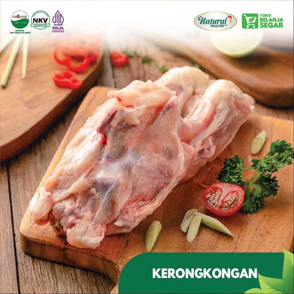 

Tulang Punggung Kerongkongan Ayam Negri Probiotik (1 kg) - Natural Poultry
