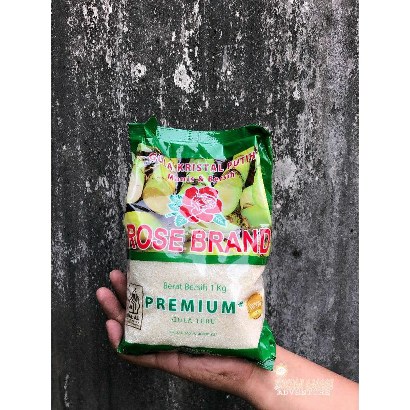 

gula rose brand hijau 1kg kemasan