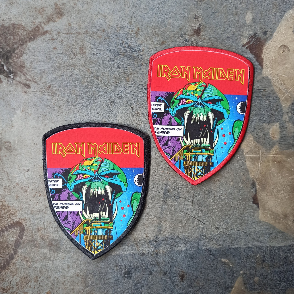 Iron Maiden  Embroidery Patch / Patch Bordir Iron Maiden #1