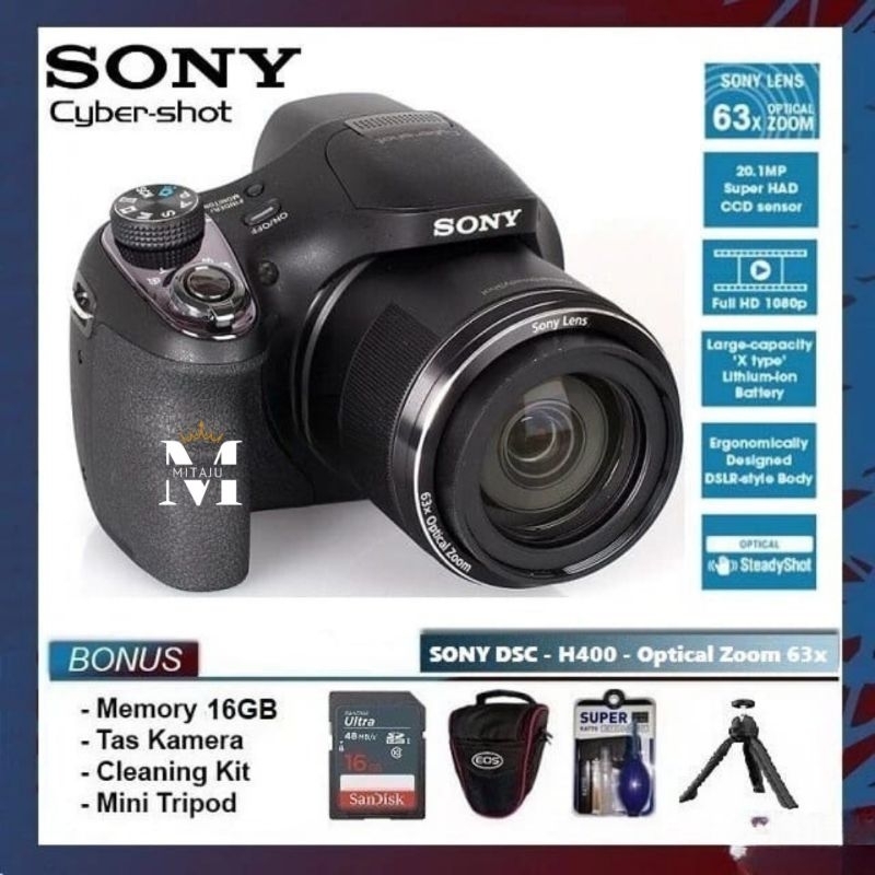 Camera Sony H400 / SONY H400 / Camera sony H400 Second / Sony H400 63x