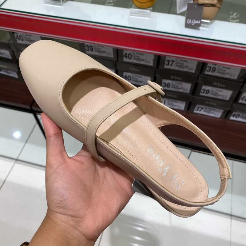 Sandal slingback flat St.Yves