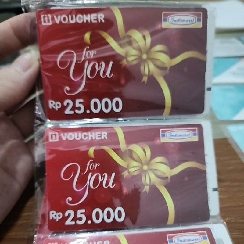 voucher indomaret 25.000