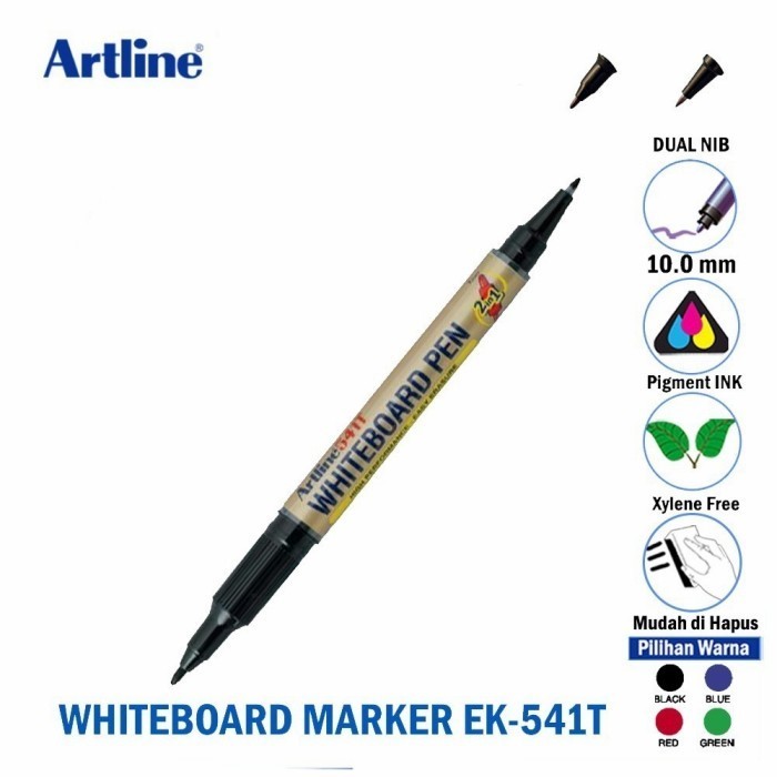 

spidol artline 541 T/ Spidol whiteboard marker twin 541 T