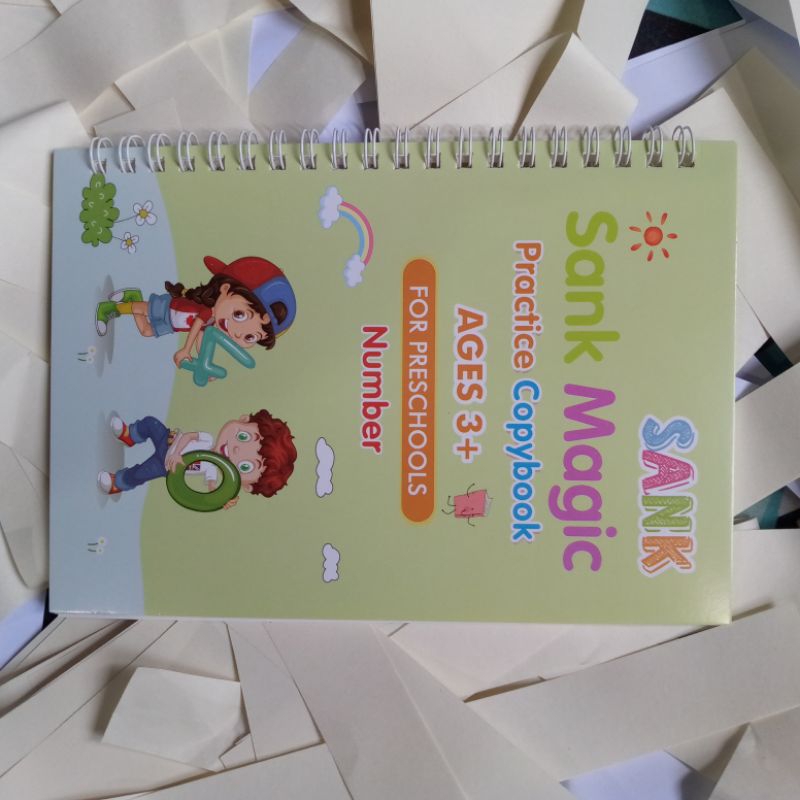 

SANK MAGIC 1 SET BUKU FREE PEN